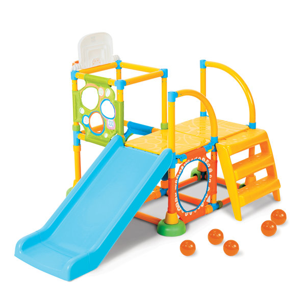 Fisher price jungle hot sale gym with slide